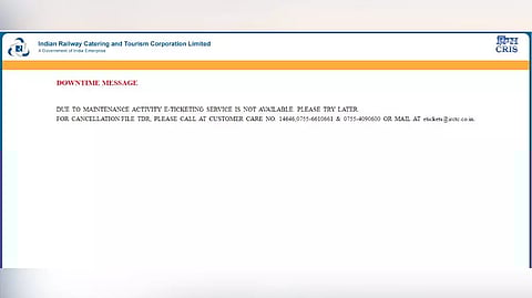 Screengrab from the website