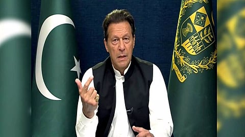  Pakistan Tehreek-e-Insaf (PTI) chairman Imran Khan (Photo: ANI)