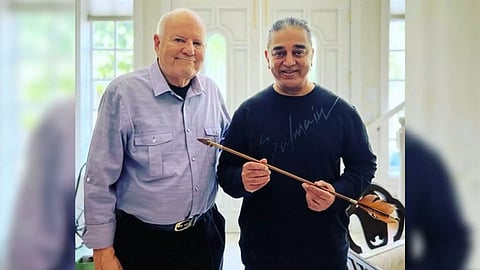 Mike Westmore and Kamal Hassan (Photo: IANS)