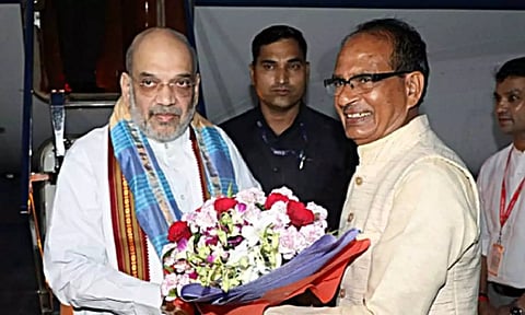 Shah chairs BJP core committee meeting in Bhopal