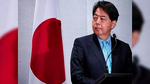 Japanese Foreign Minister Hayashi Yoshimasa (Photo/Reuters)