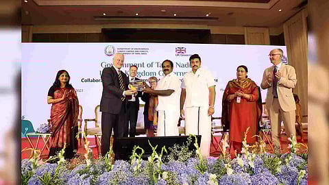 State Environment, Climate Change, and Forest Department has signed various agreements with the organisations of the United Kingdom