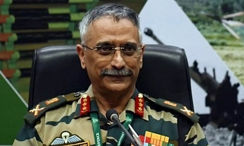 MM Naravane, ex- Army Chief