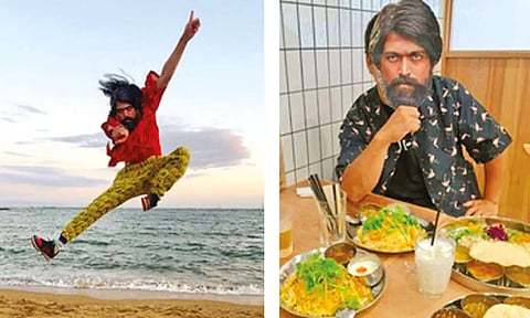 Yash’s fans from Japan wearing Rocky Bhai masks