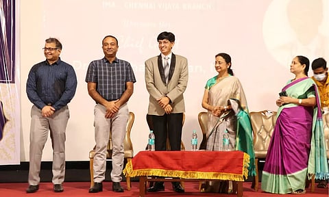 GCC commissioner Radhakrishnan inaugurates event promoting breast feeding