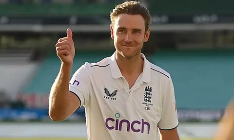 England fast-bowler Stuart Broad (ICC)