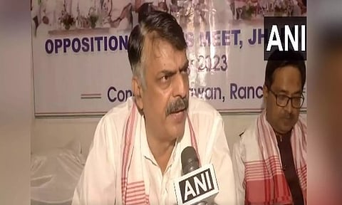 Jharkhand Congress president Rajesh Thakur. (ANI)