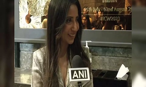 Fashion designer Anamika Khanna