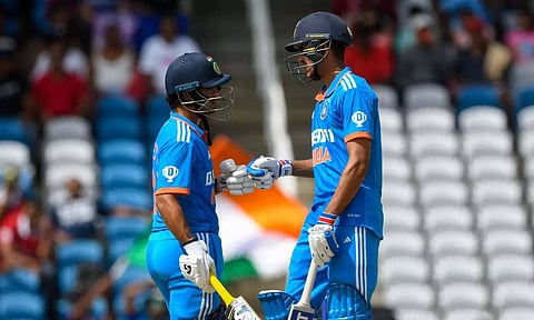 India amass 351/5 against West Indies in series decider