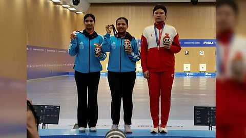 Team India continues its strong showing in Shooting (Photo: IANS)