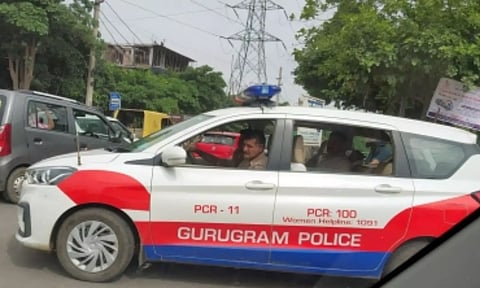Gurugram police. IANS