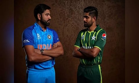 Rohit Sharma and Babar Azam. ANI