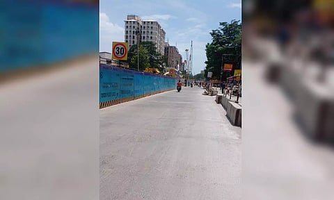 CMRL restores Purasawalkam High Road to prevent water-logging 