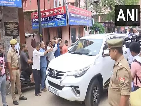 ASI team arrives at Gyanvapi mosque complex area (ANI)