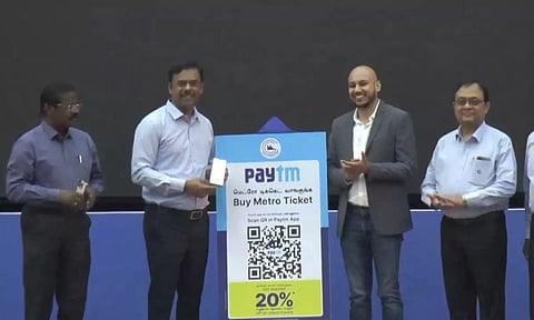 CMRL Launches QR ticketing in Paytm App