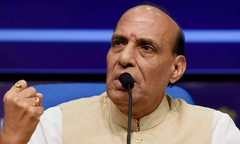 Defence Minister Rajnath Singh