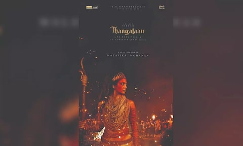 Thangalaan movie poster