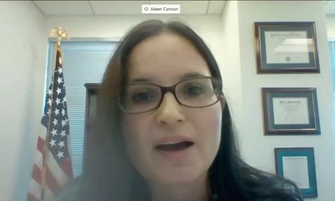 Aileen Cannon, the Florida judge (Reuters)