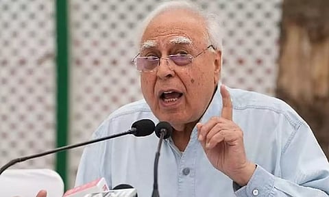 Rajya Sabha MP and senior lawyer Kapil Sibal (PTI)
