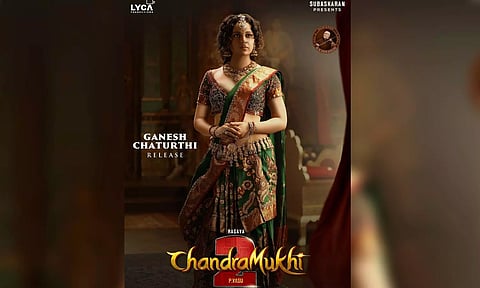 First look of Kangana Ranaut as Chandramukhi from 'Chandramukhi 2' (Twitter/@LycaProductions)