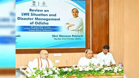 Amit Shah reviews disaster management, Left Wing Extremism (Photo/ANI)