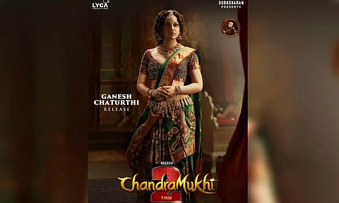 First look of Kangana Ranaut as Chandramukhi from 'Chandramukhi 2' (Twitter/@LycaProductions)