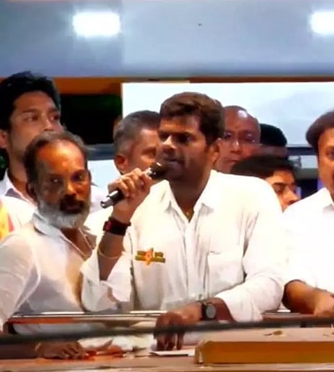 Tamil Nadu BJP chief K Annamalai 