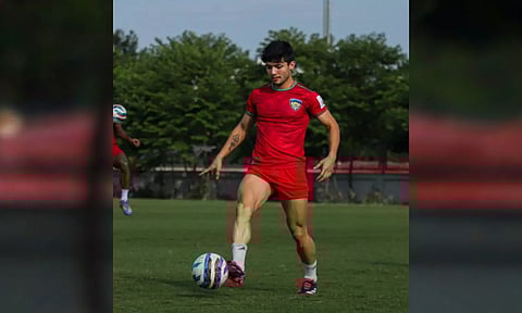 Central Midfielder Ayush Adhikari (Photo: IANS)