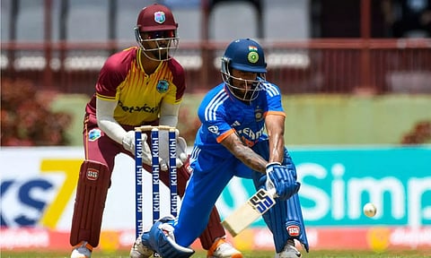 India score 152/7 against West Indies in second T20I