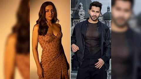 Actress Wamiqa Gabbi and Varun Dhawan (Photo: IANS)