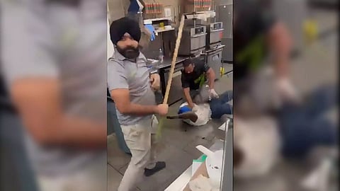 Screengrab from the video