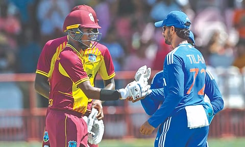 A buoyant West Indies will look to clinch the series.