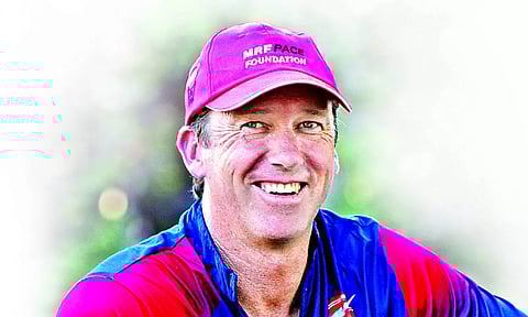Legendary Australian pacer Glenn McGrath