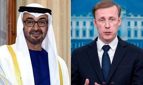  UAE Sheikh Mohamed bin Zayed Al Nahyan; NSA Jake Sullivan 