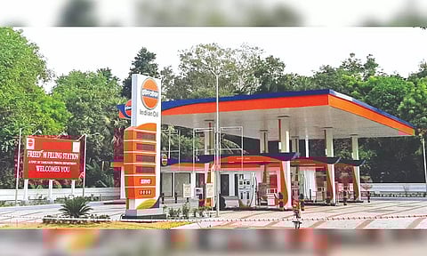 Freedom petrol bunk