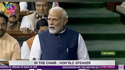 You have decided NDA, BJP will return in 2024 LS polls: Modi slams opp