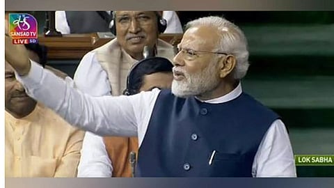 Prime Minister Narendra Modi (Photo/Sansad TV)