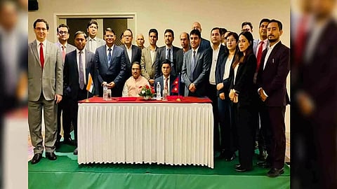 India-Nepal hold 10th Line of Credit review meeting in Kathmandu (Photo: ANI)