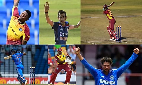 A look at top performers from India's T20I series against West Indies so far