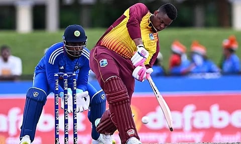 WI v IND: Hetmyer's fantastic 61 leads West Indies to 178/8 against India