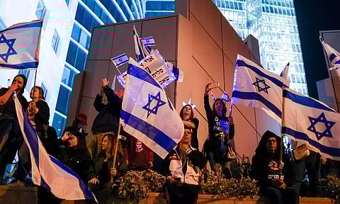 Protest in Israel (Reuters)