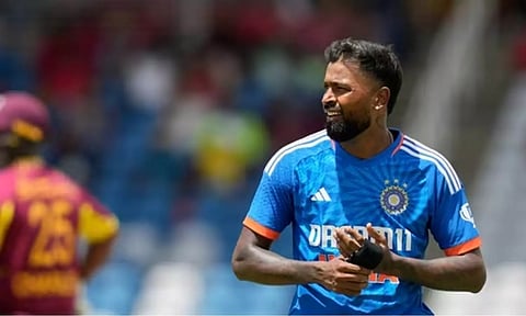 Indian captain Hardik Pandya (AP)