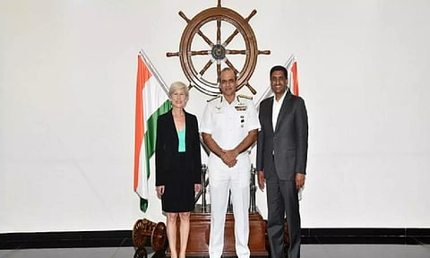 US Congress lawmakers Rohit Khanna and Deborah Ross