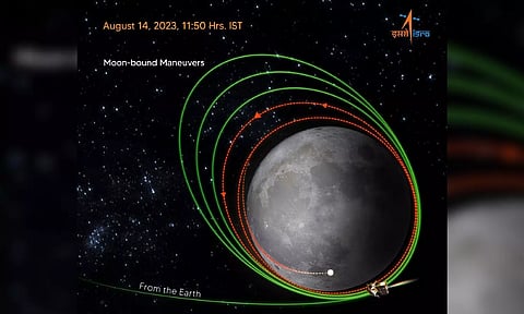 The spacecraft has moved further closer to the moon.(IANS)
