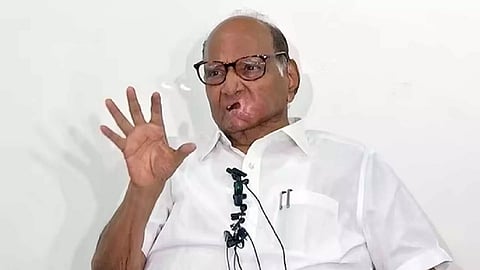 Nationalist Congress Party chief Sharad Pawar (Photo/ANI)