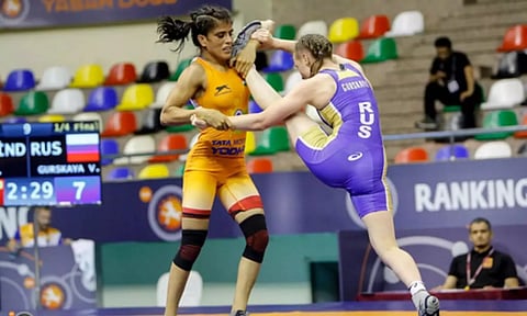 Wrestler Seema Bisla (Image: IANS)