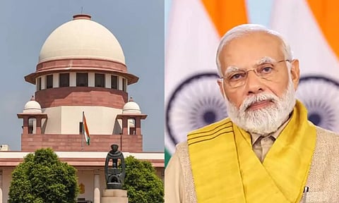 Supreme Court of India; PM Modi (PTI)