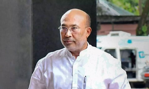 Manipur Chief Minister N Biren Singh (PTI)