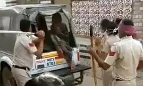 Cops arresting women falsely linked to Nuh clashes