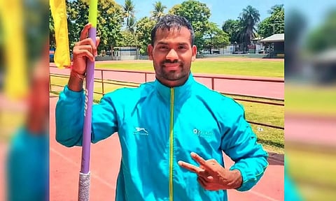 Indian Javelin Thrower Kishore Jena (Instagram)